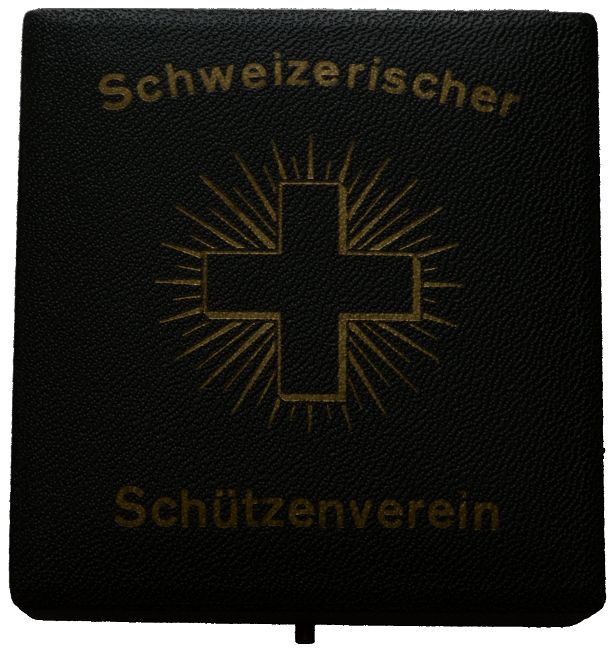 schuetzenmedaille wilhelm tell etui
